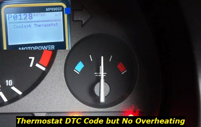 thermostat dtc code no overheating